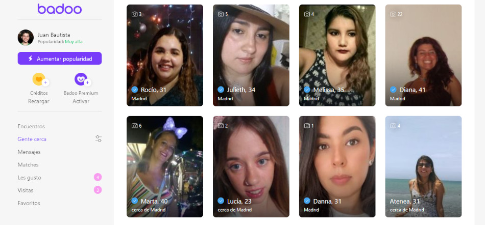 opiniones de los clientes para badoo