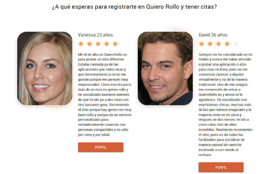 acceso al chat de quiero rollo
