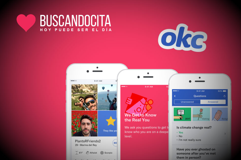 OkCupid alternativa a Tinder