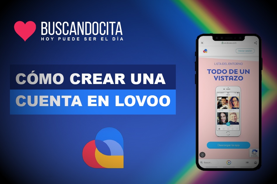 Proceso de registro en Lovoo